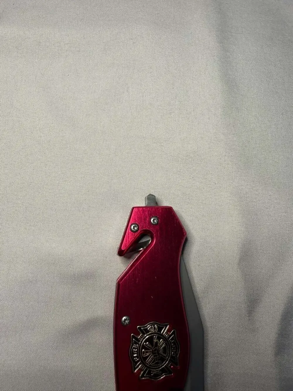 Maxam Fire and Rescue Knife Set with Tin Box